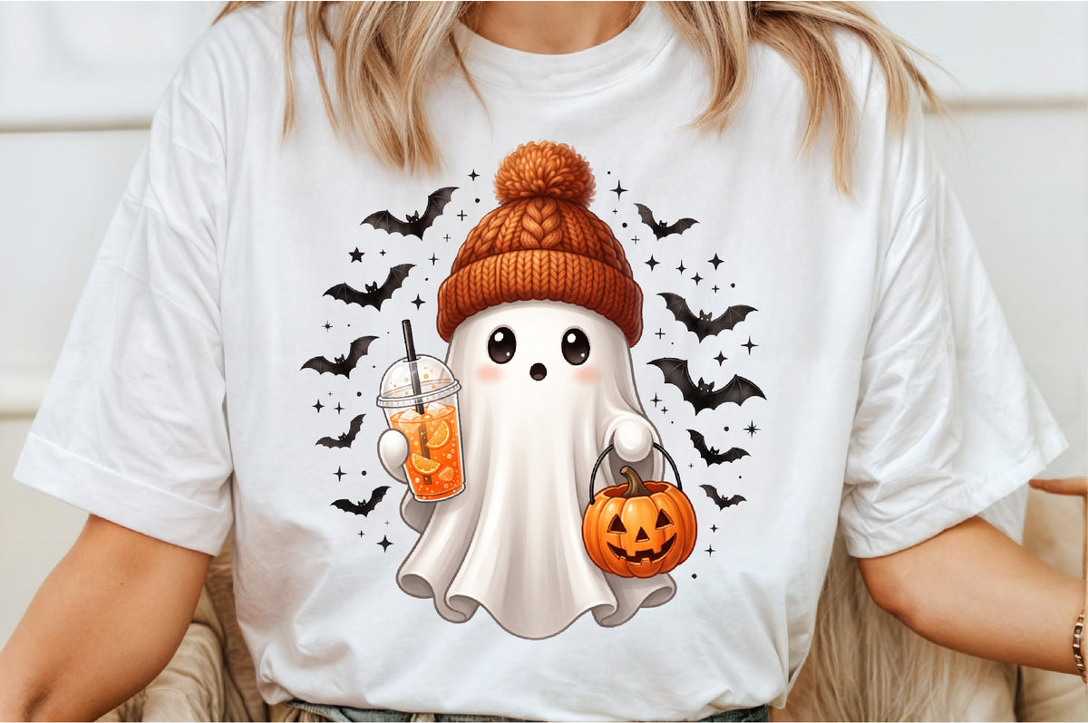 Cute Ghost Halloween PNG