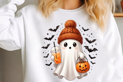 Cute Ghost Halloween PNG