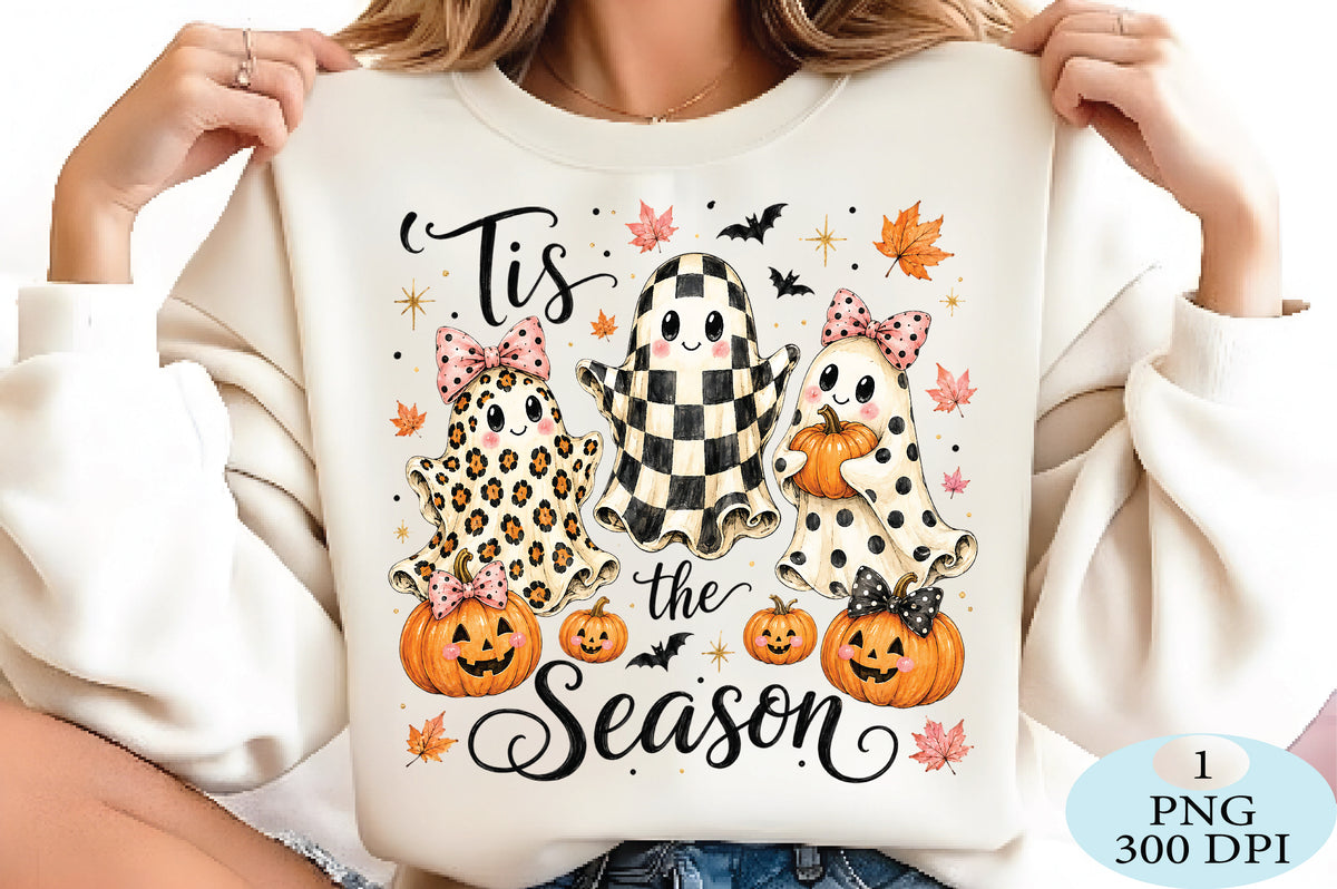 Cute Ghost Pumpkin Halloween PNG