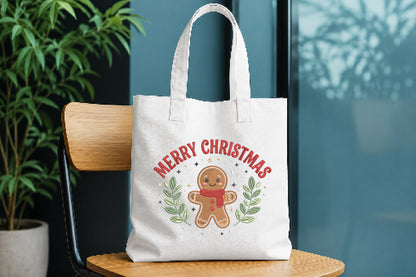 Cute Gingerbread Christmas Embroidery
