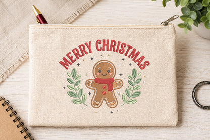 Cute Gingerbread Christmas Embroidery