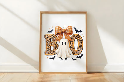 Cute Halloween BOO PNG Bundle