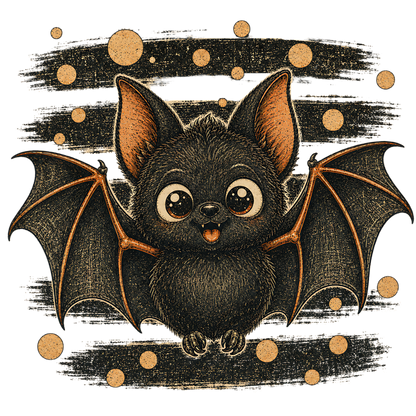 Cute Halloween Bat Spooky Bat PNG