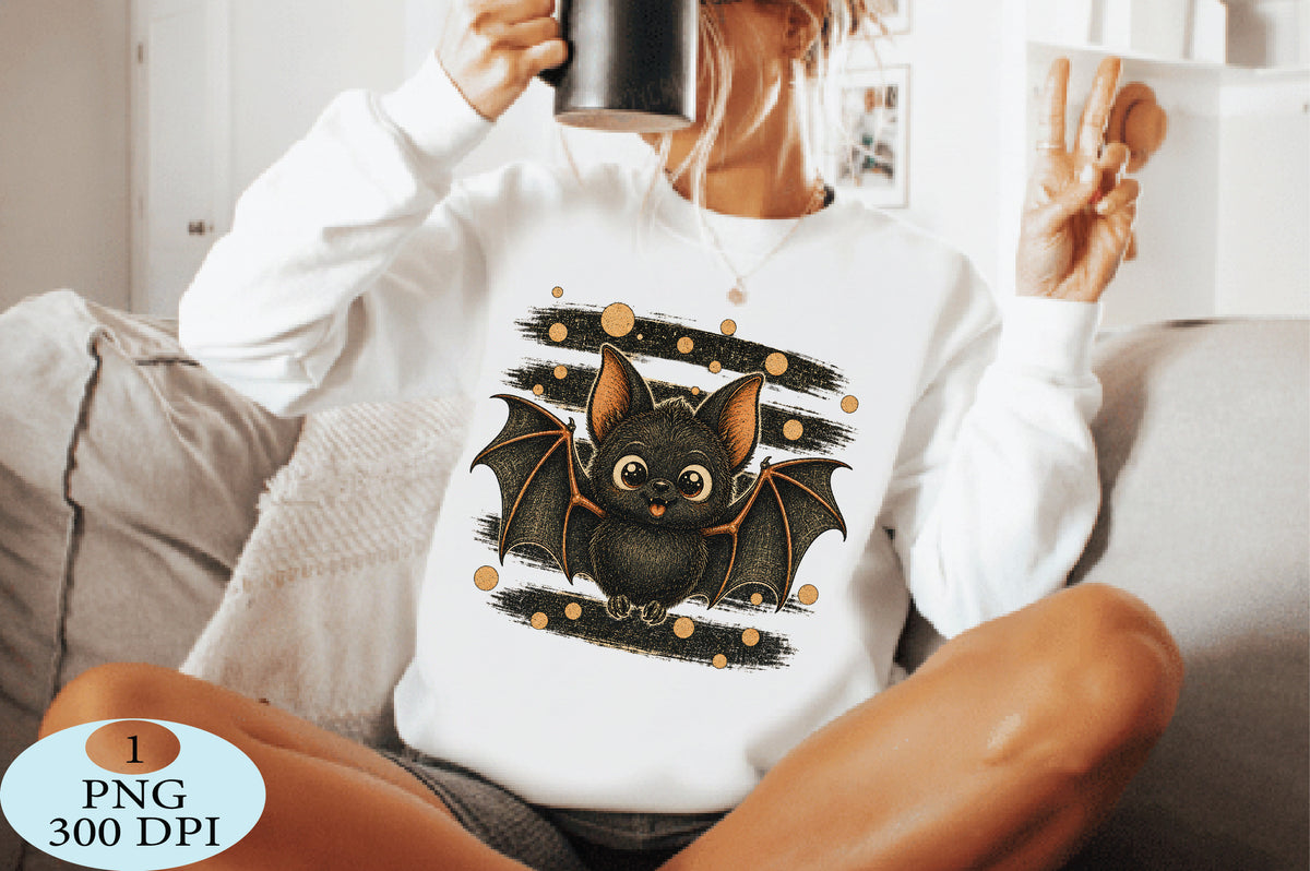 Cute Halloween Bat Spooky Bat PNG