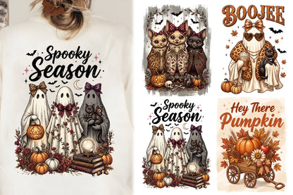 Cute Halloween Bats PNG
