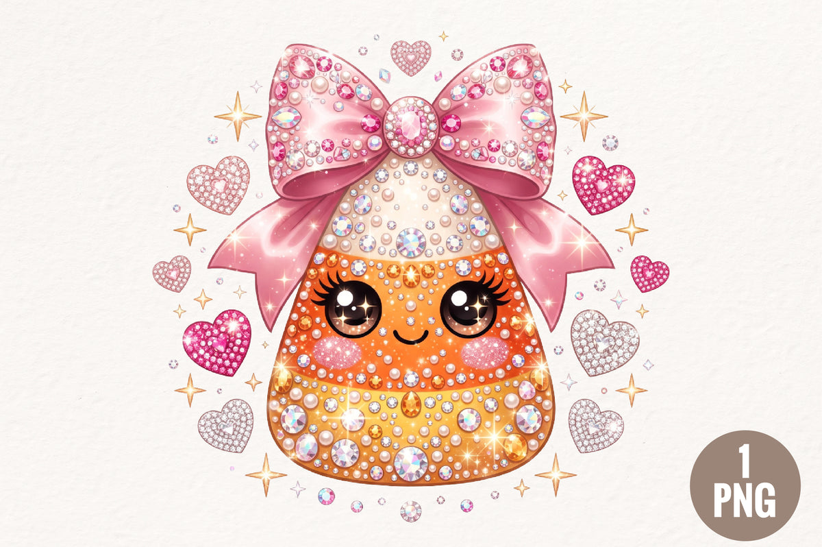 Cute Halloween Candy Corn PNG