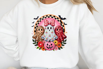 Cute Halloween Ghost PNG Bundle