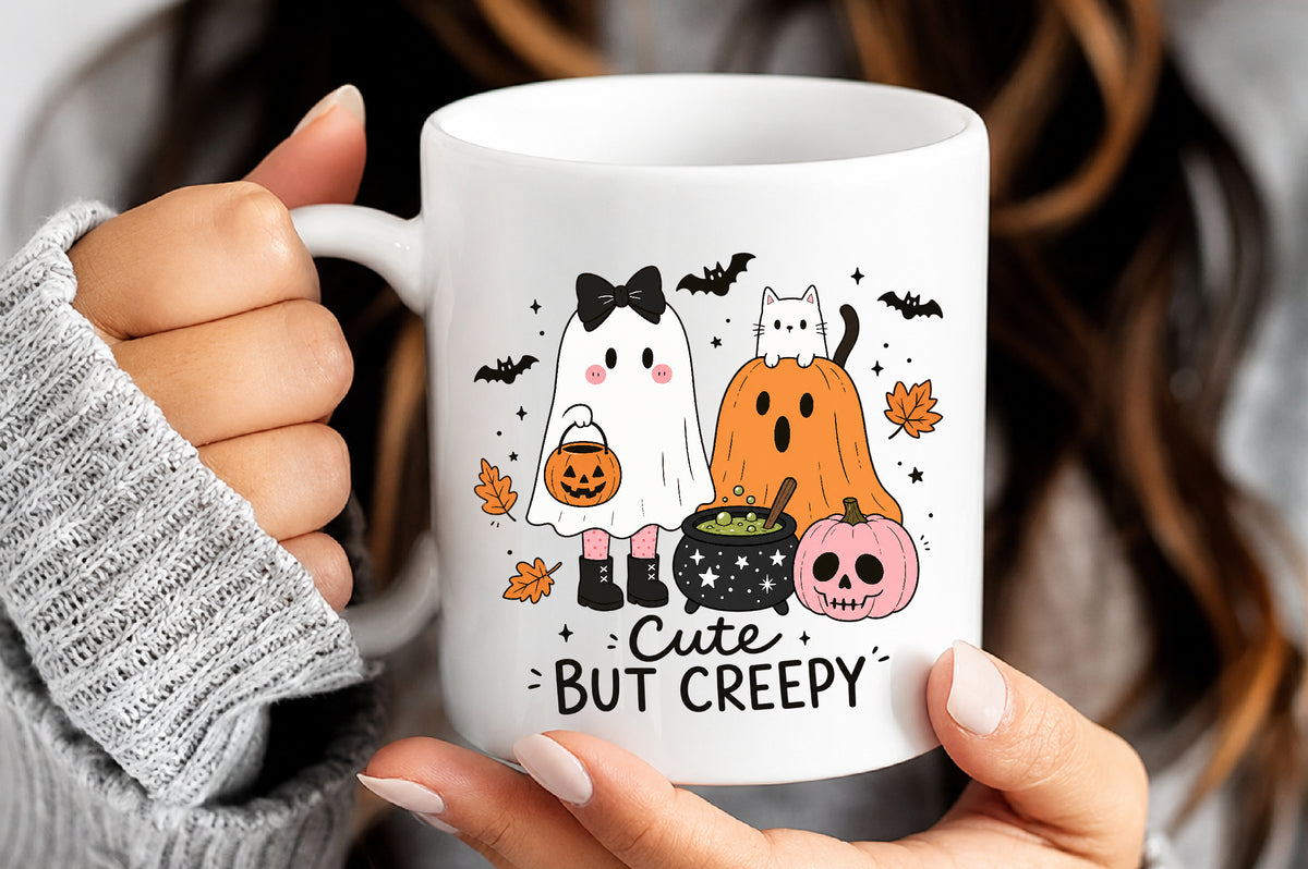 Cute But Creepy Halloween PNG