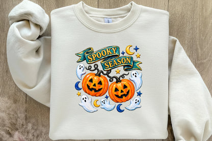 Cute Halloween Pumpkin PNG Bundle