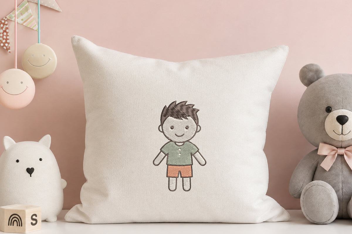 Cute Kids Embroidery Bundle