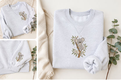 Cute Koala Embroidery Design