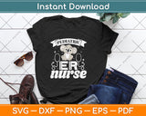 Cute Pediatric ER Nurse Svg Png Dxf Digital Cutting File