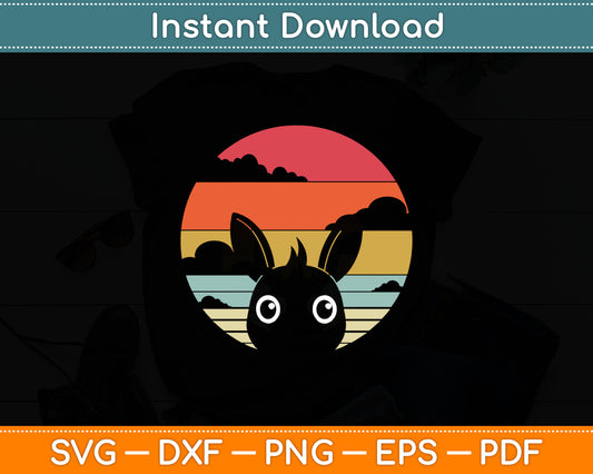 Cute Silhouette Donkey Svg Digital Cutting File