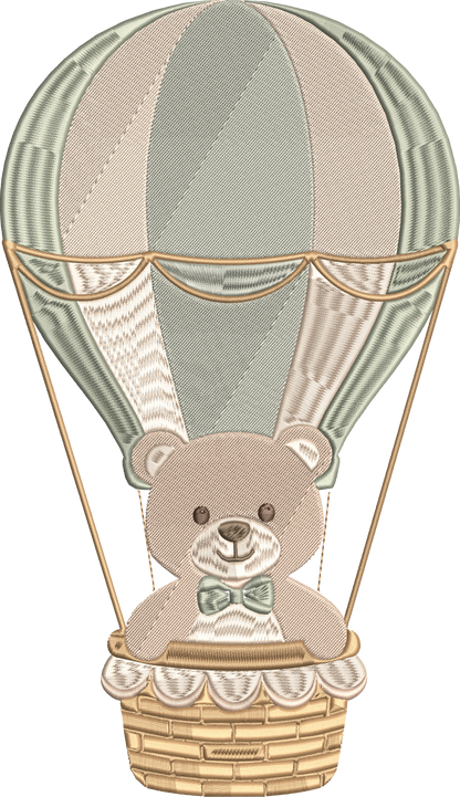 Teddy Bear Adventure Embroidery