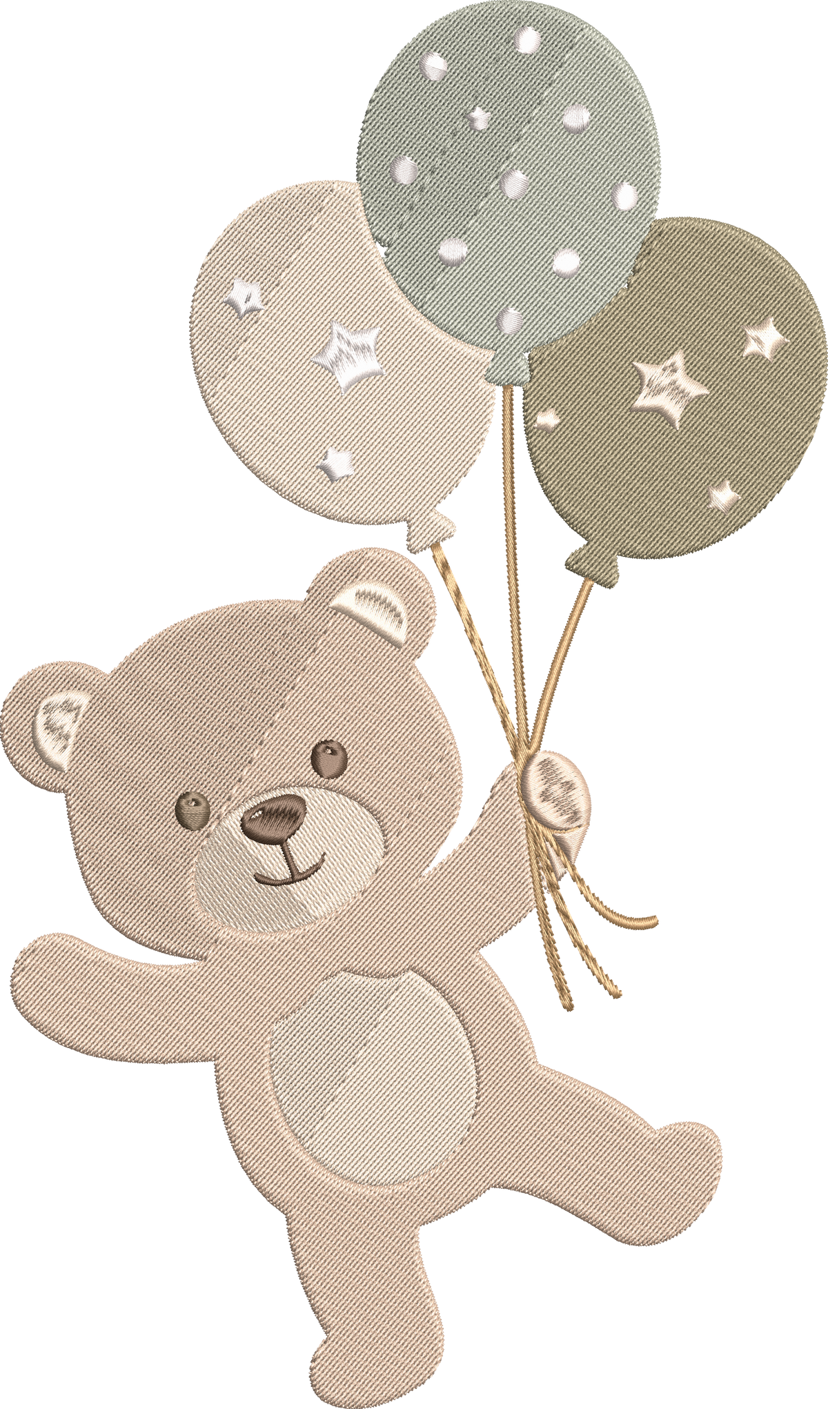 Teddy Bear Adventure Embroidery