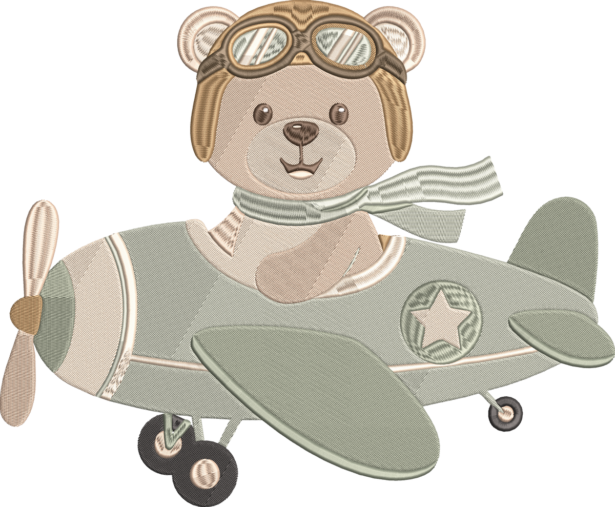 Teddy Bear Adventure Embroidery
