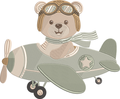 Teddy Bear Adventure Embroidery