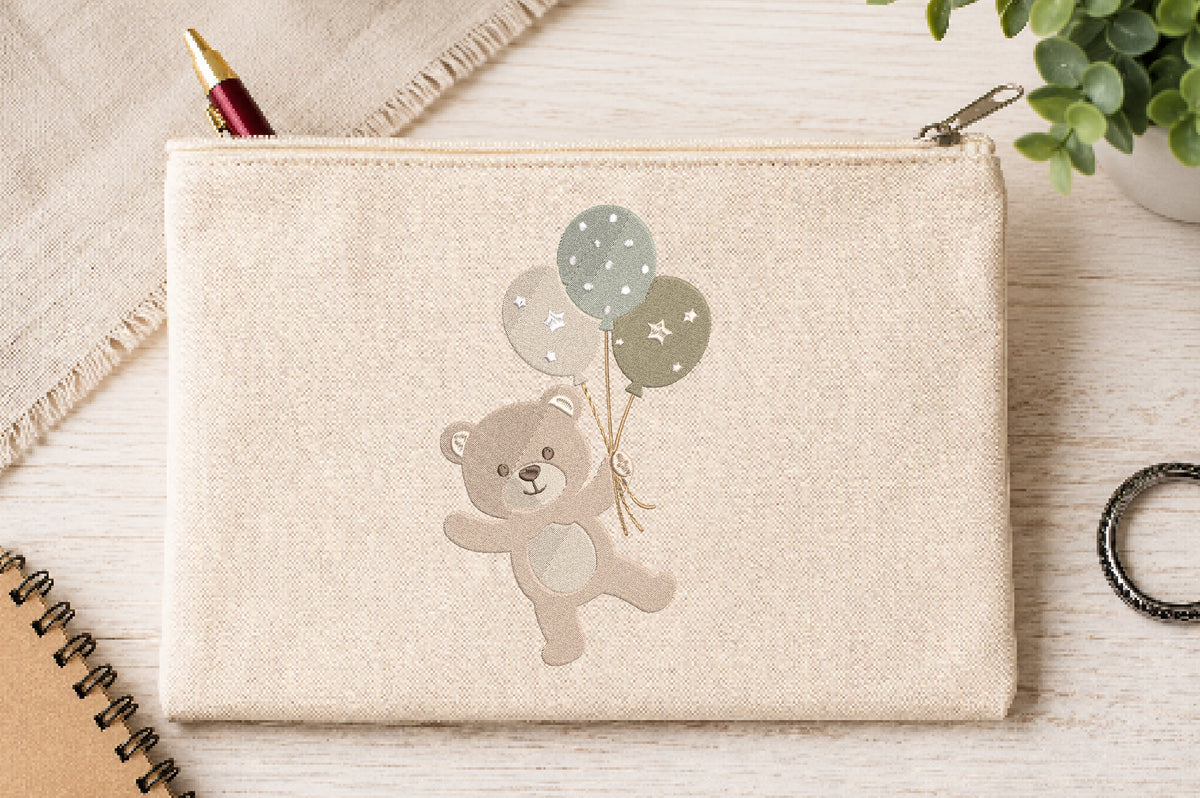 Teddy Bear Adventure Embroidery