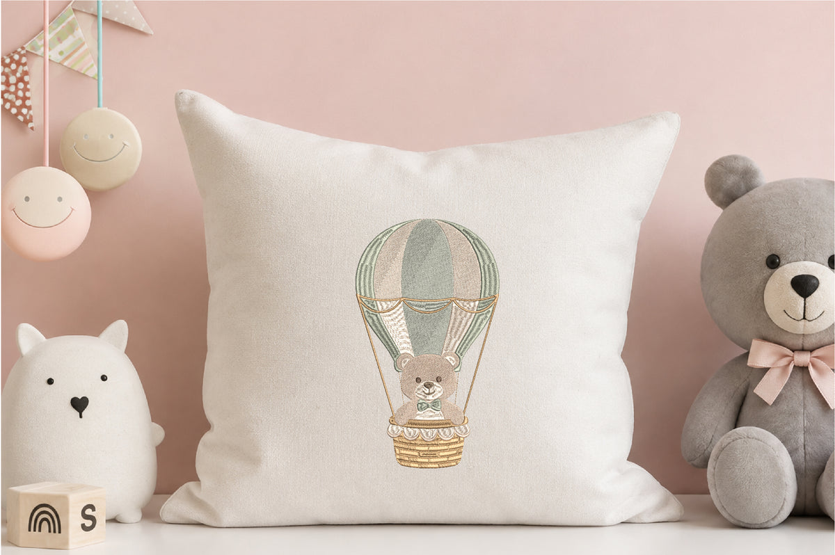 Teddy Bear Adventure Embroidery
