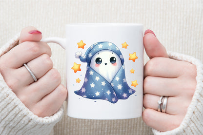 Cute Watercolor Halloween Set Clipart 38 PNG