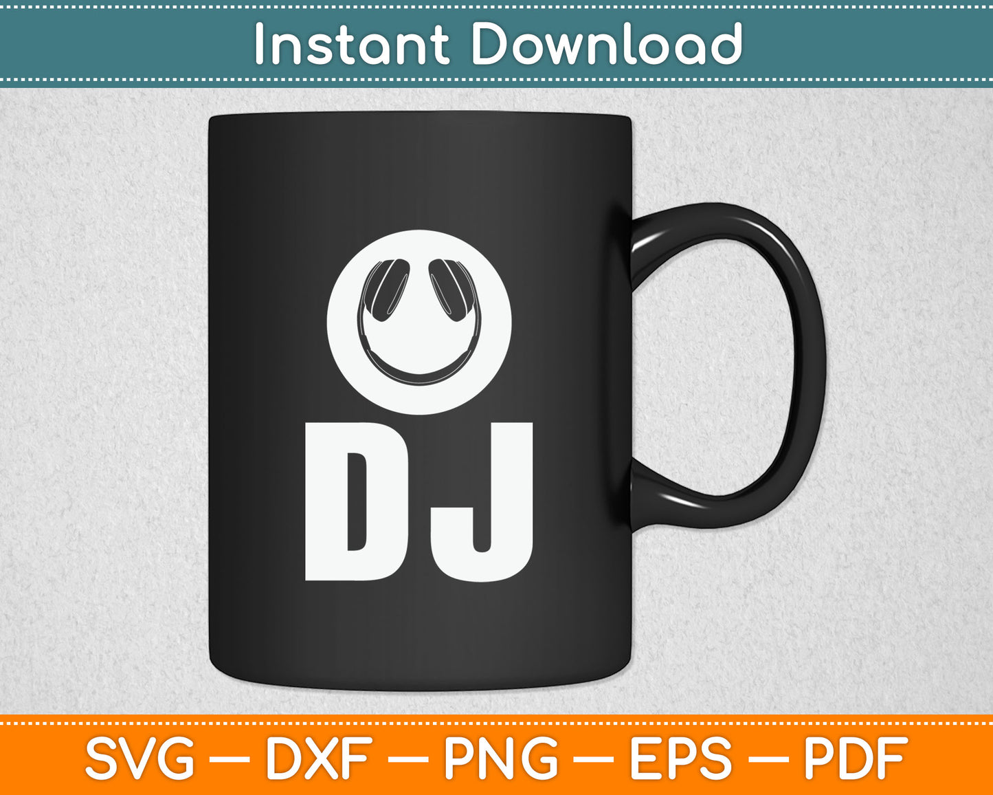DJ Music Lover Music Player Svg Digital Cutting File