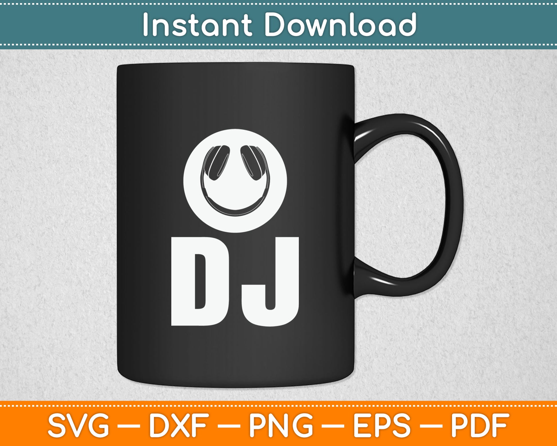 DJ Music Lover Music Player Svg Digital Cutting File