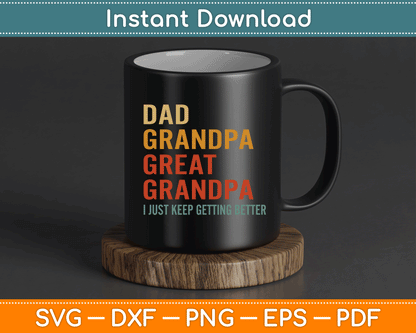 Happy Father’s Day SVG digital download for family gift creations