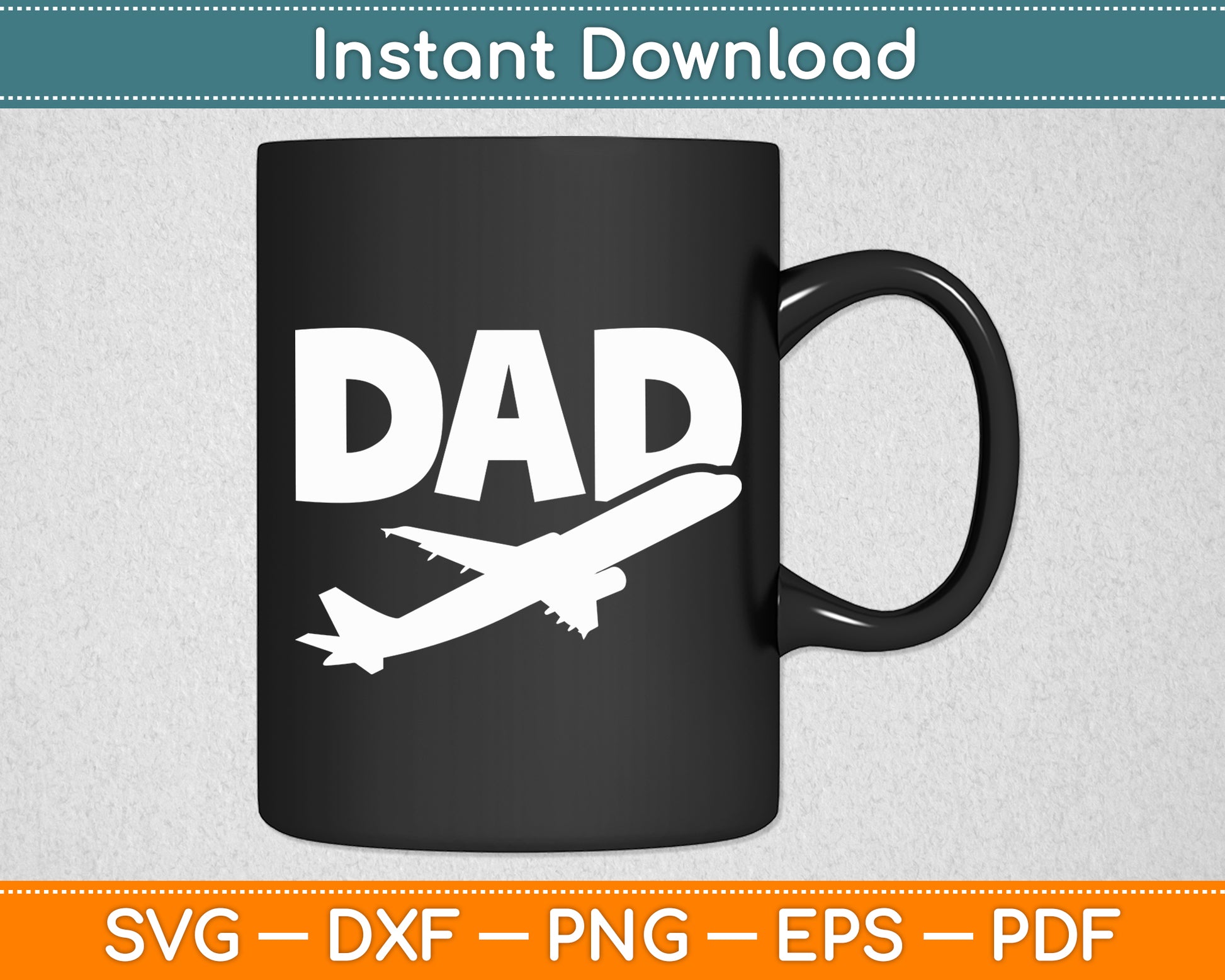 Dad Aviator Aviation Flying Aircraft Lover Airline Pilot Svg Png Dxf Digital Cutting File