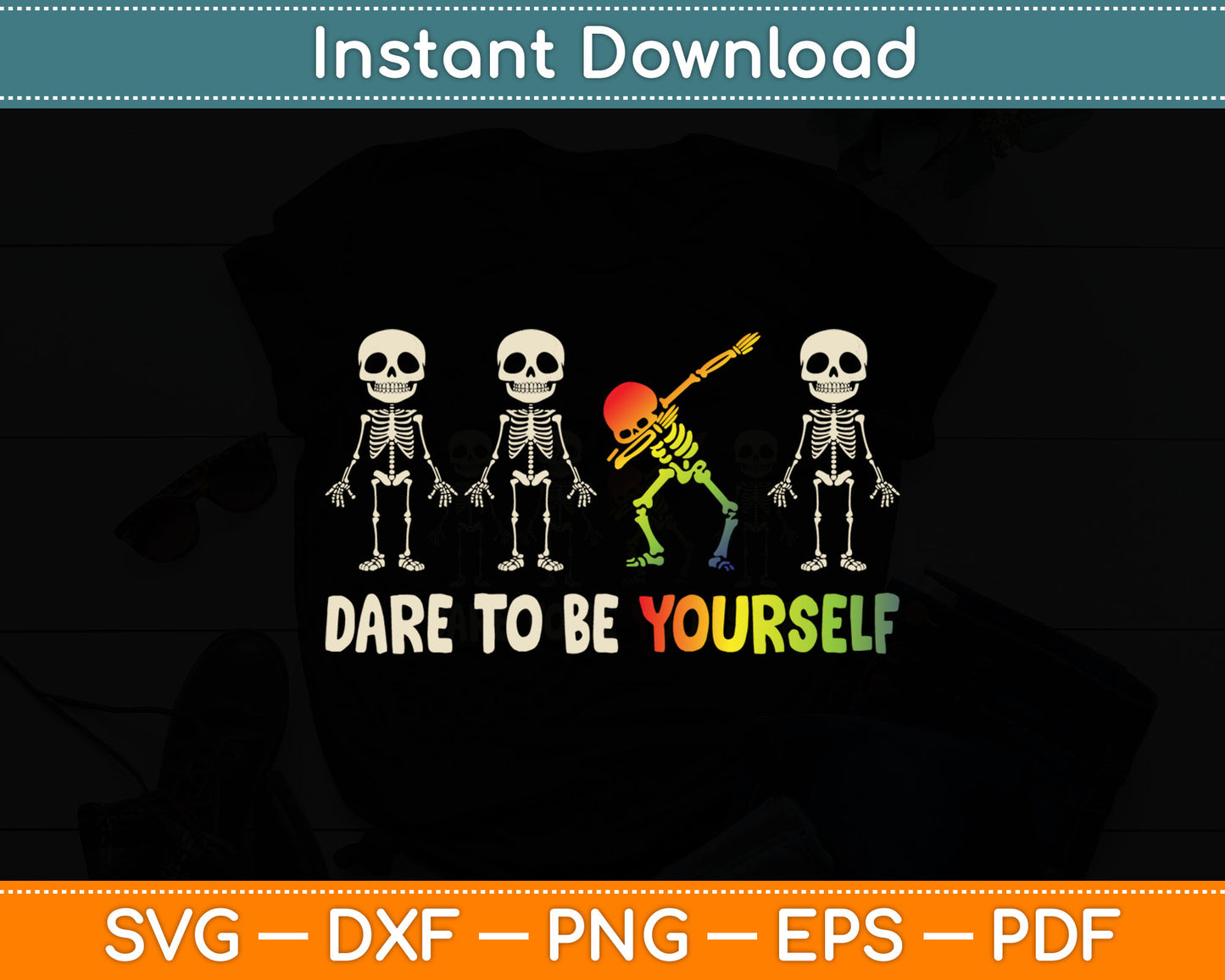 Dare To Be Yourself Svg Digital Cutting File