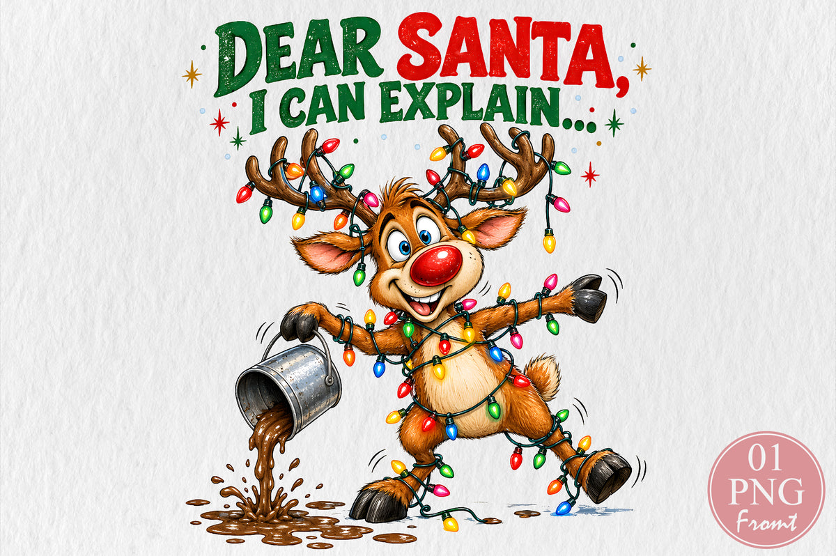 Dear Santa I Can Explain Christmas PNG