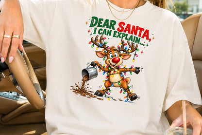 Dear Santa I Can Explain Christmas PNG