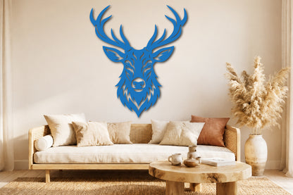 Deer Head Wall Art SVG