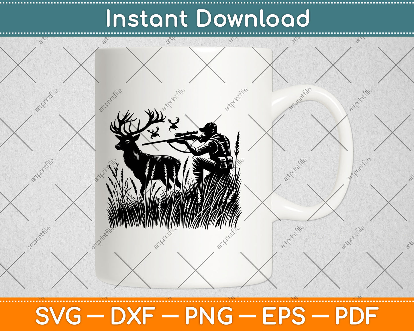 Deer Hunting, Deer Hunter, Duck Hunting Svg Digital Cutting File