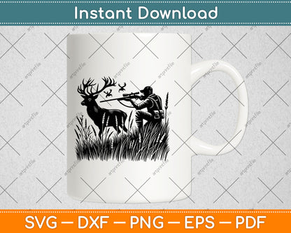 Deer Hunting, Deer Hunter, Duck Hunting Svg Digital Cutting File