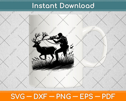 Deer Hunting, Deer Hunter, Duck Hunting Svg Png Digital Cutting File