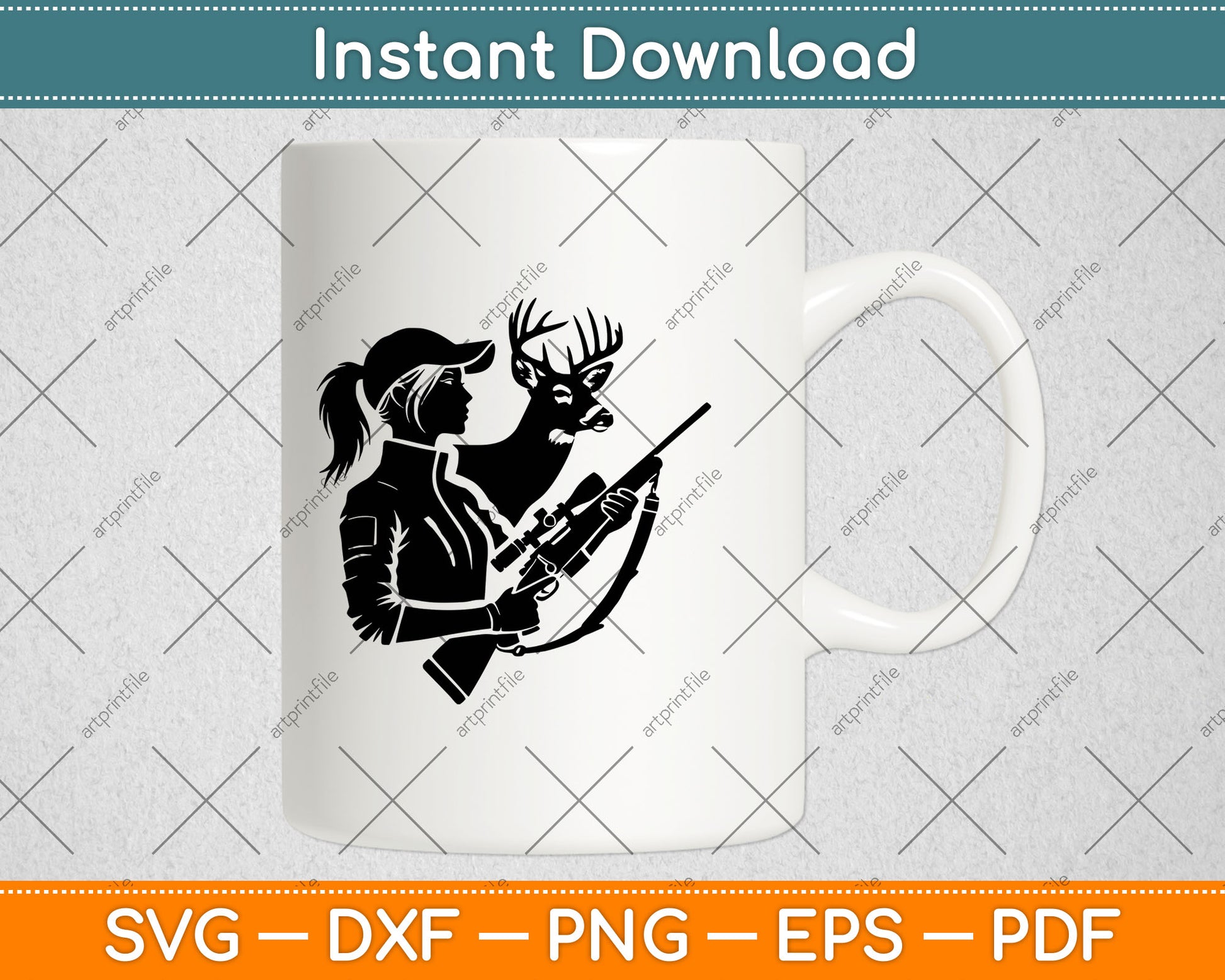 Deer Hunting, Deer Hunter, Hunting Svg Design Digital Cutting File