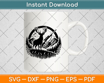 Deer Hunting, Deer Hunter, Hunting Svg Digital Cutting File