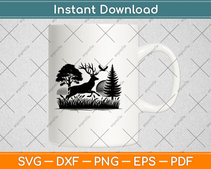 Deer Hunting, Deer Hunter, Hunting Svg Digital Cutting File