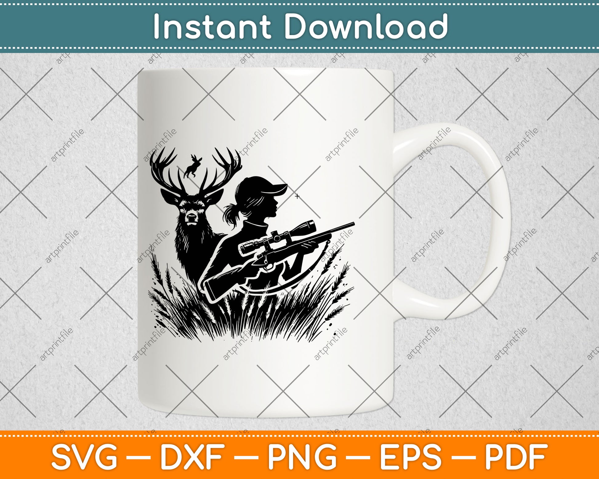 Deer Hunting, Deer Hunter, Hunting Svg Digital Cutting File