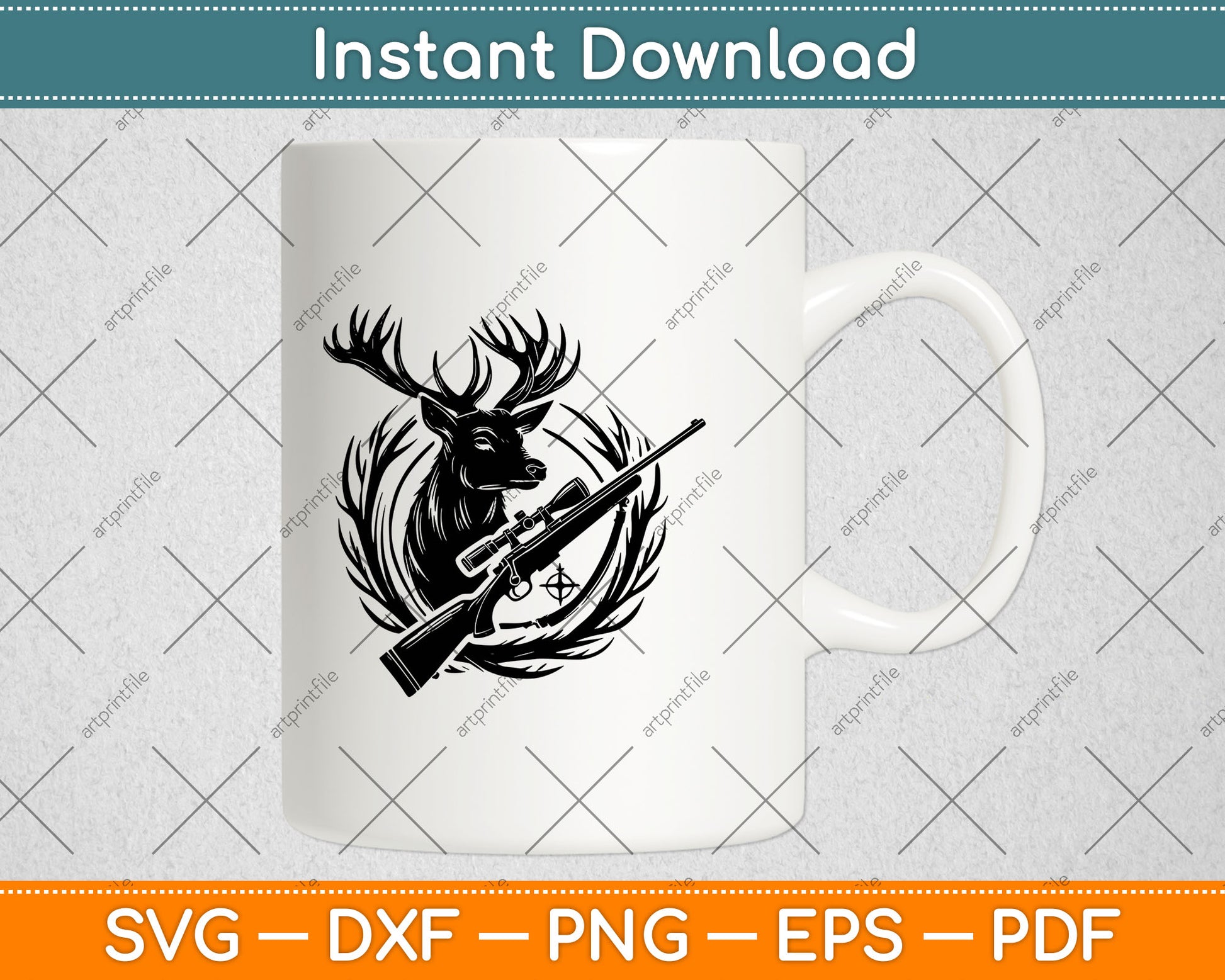 Deer Hunting, Deer Hunter, Hunting Svg Digital Craft Cutting File