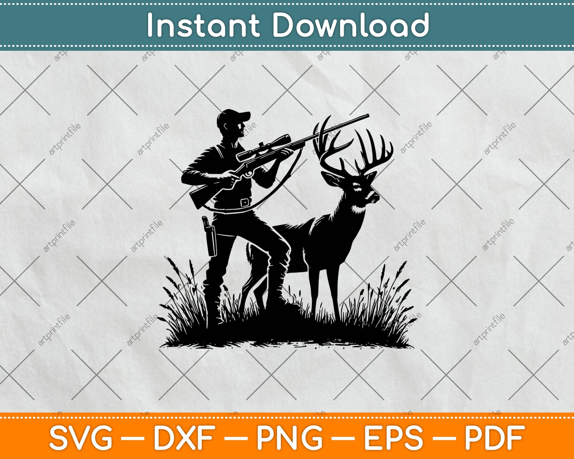 Deer Hunting, Deer Hunter Svg Png Dxf Digital Cutting File