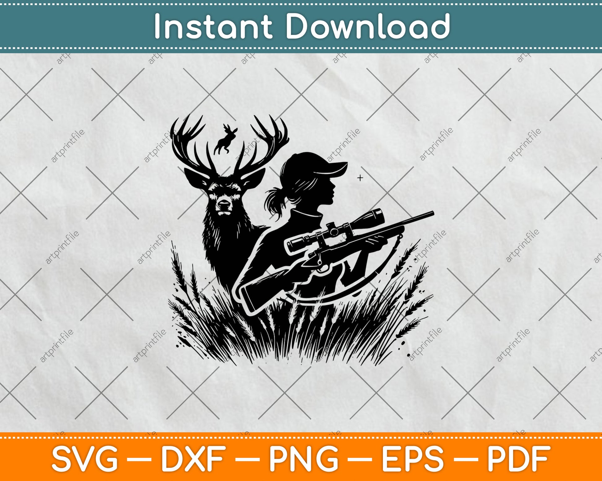 Deer Hunting, Deer Hunter, Hunting Svg Digital Cutting File