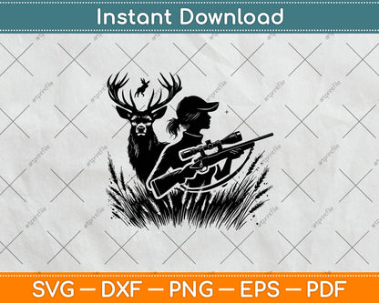 Deer Hunting, Deer Hunter, Hunting Svg Digital Cutting File