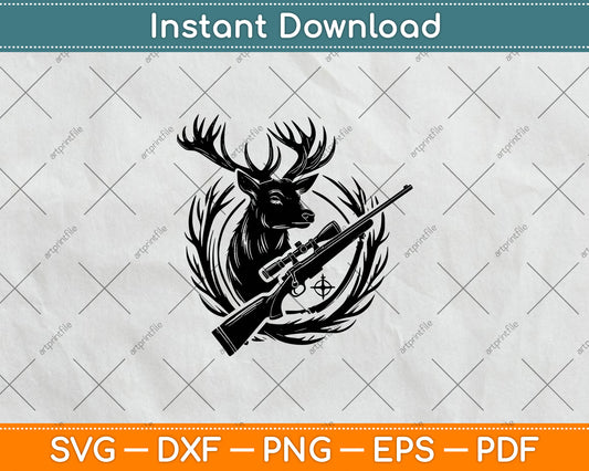Deer Hunting, Deer Hunter, Hunting Svg Digital Craft Cutting File