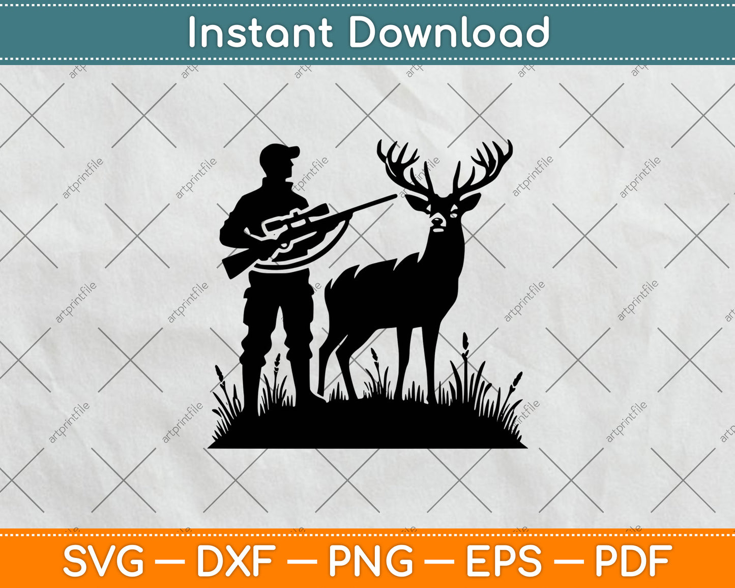 Deer Hunting, Deer Hunter, Hunting Svg Digital Cut File