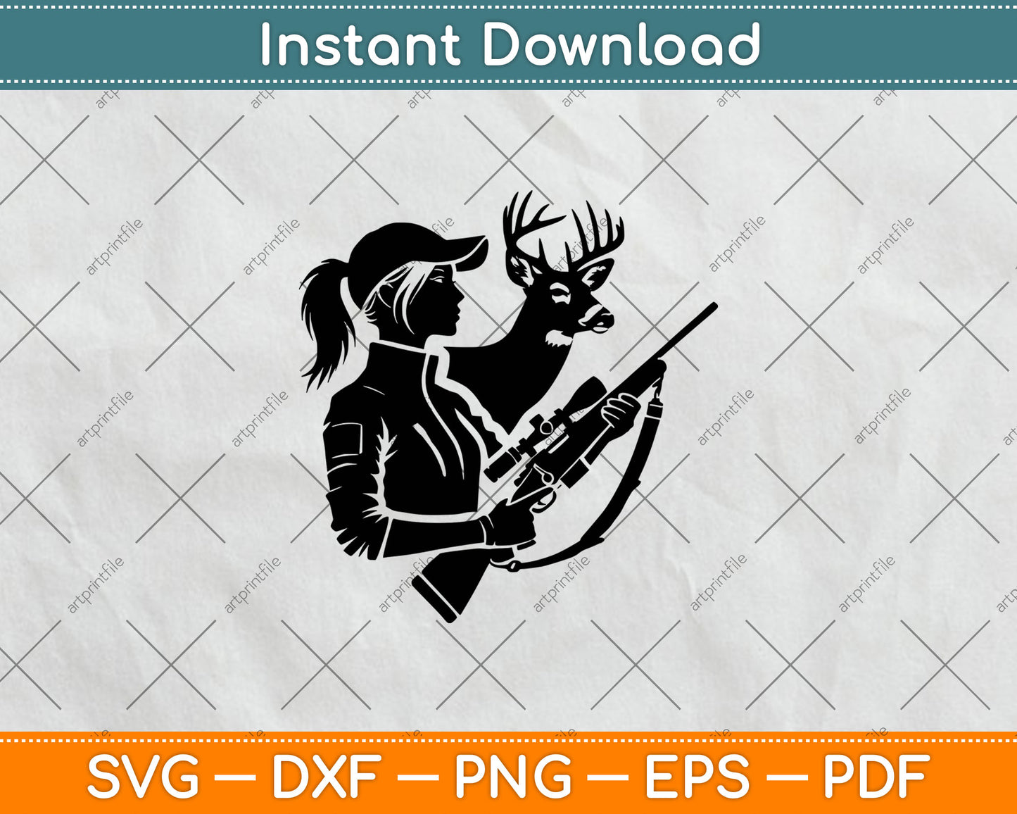 Deer Hunting, Deer Hunter, Hunting Svg Design Digital Cutting File