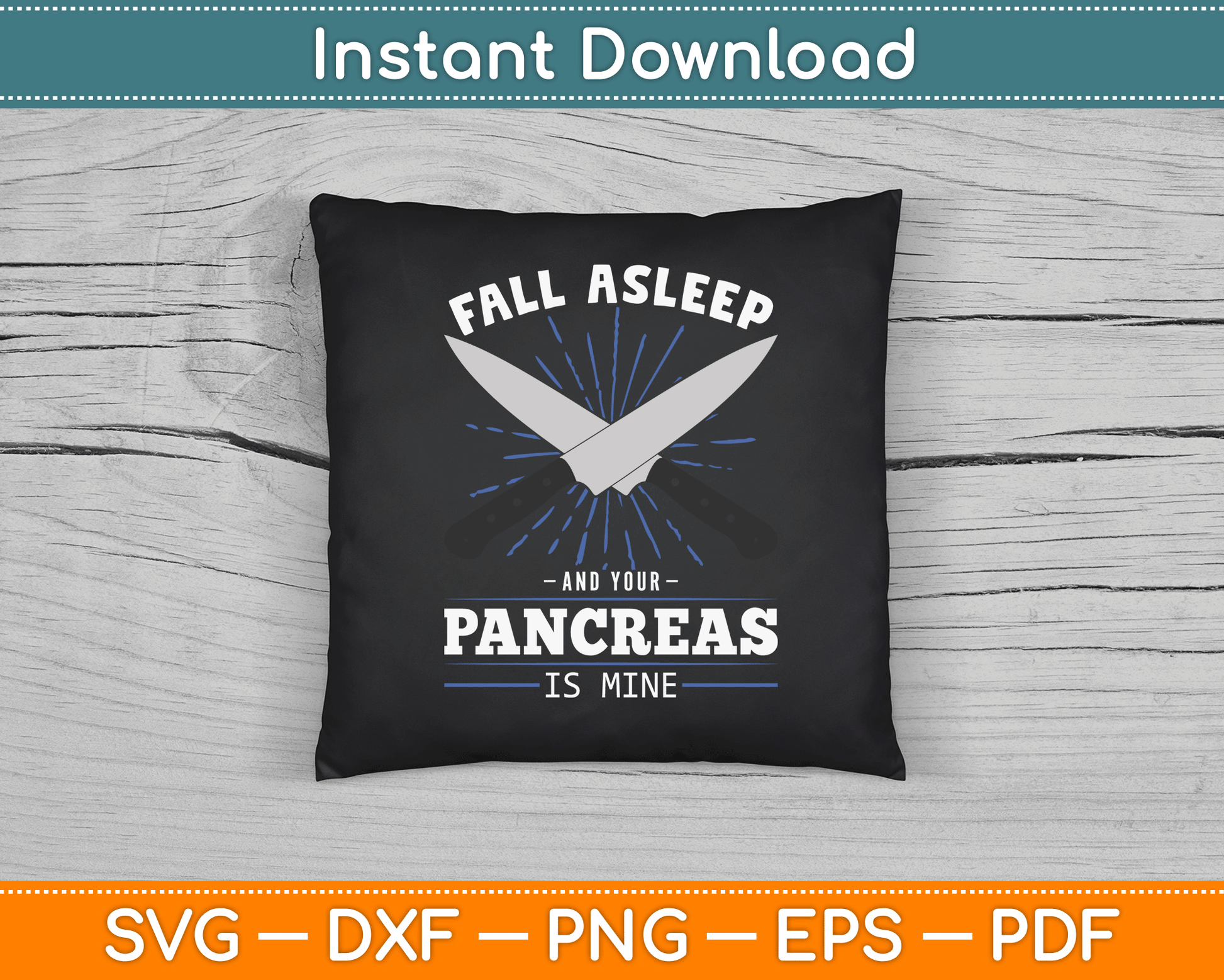 Diabetic Pancreas Diabetes Awareness Survivor Blood Sugar SVG Digital Cutting File