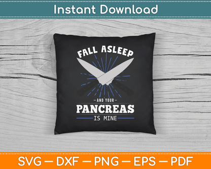 Diabetic Pancreas Diabetes Awareness Survivor Blood Sugar SVG Digital Cutting File