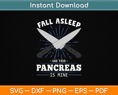 Diabetic Pancreas Diabetes Awareness Survivor Blood Sugar SVG Digital Cutting File
