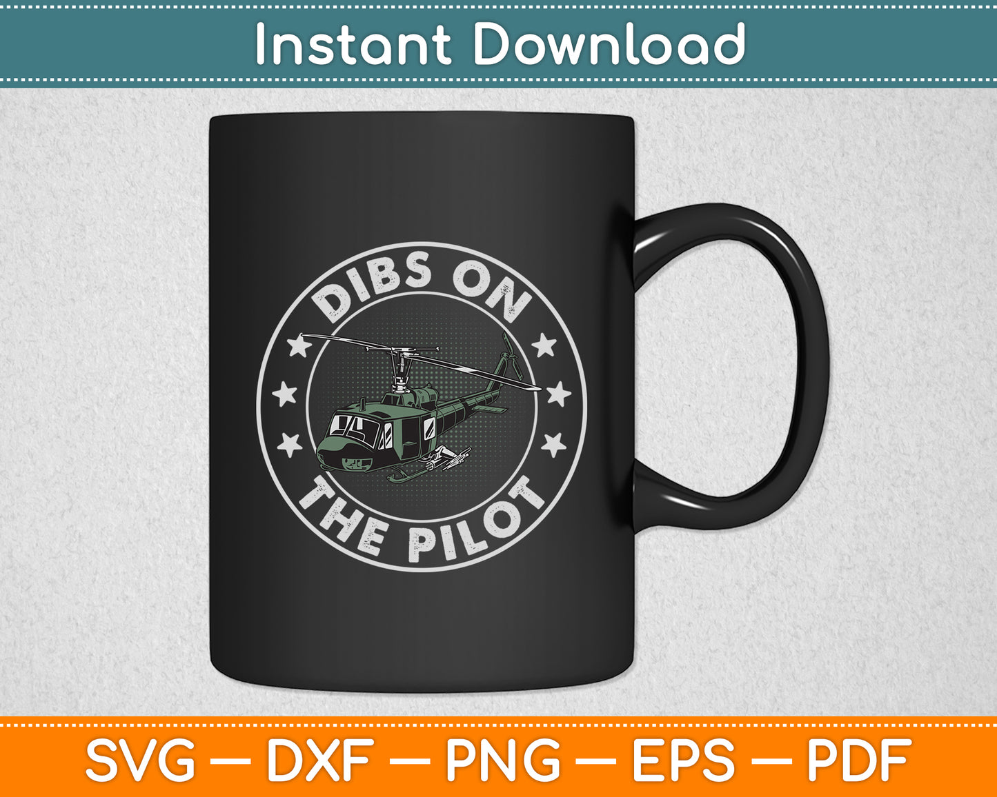 Dibs On The Pilot Wife Svg Png Dxf Digital Cutting File